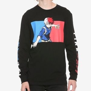 My Hero Academia Todoroki Shirt❄️🔥